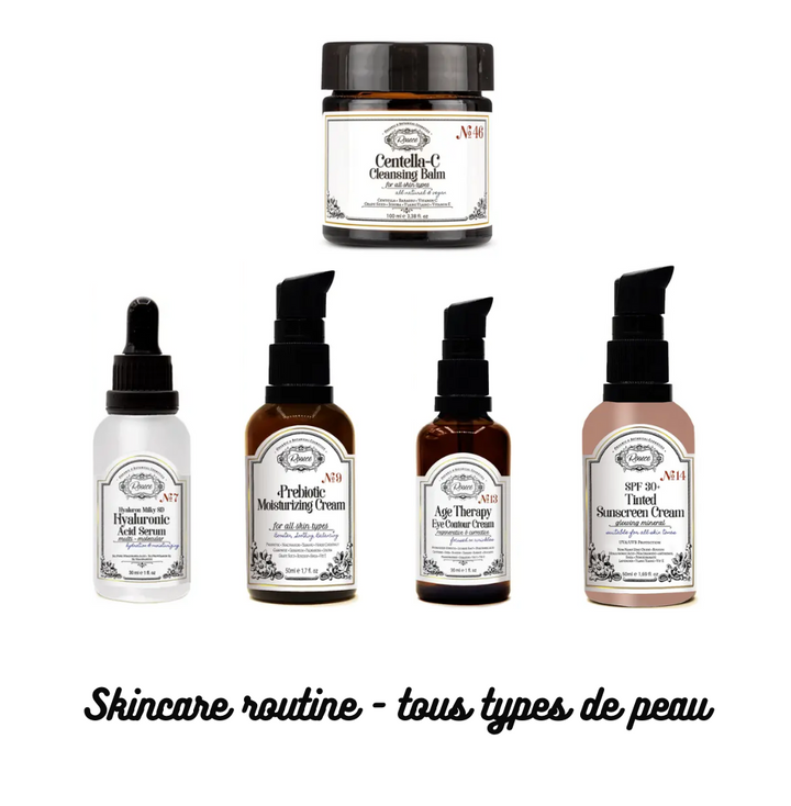 Skincare Routine - tous types de peau