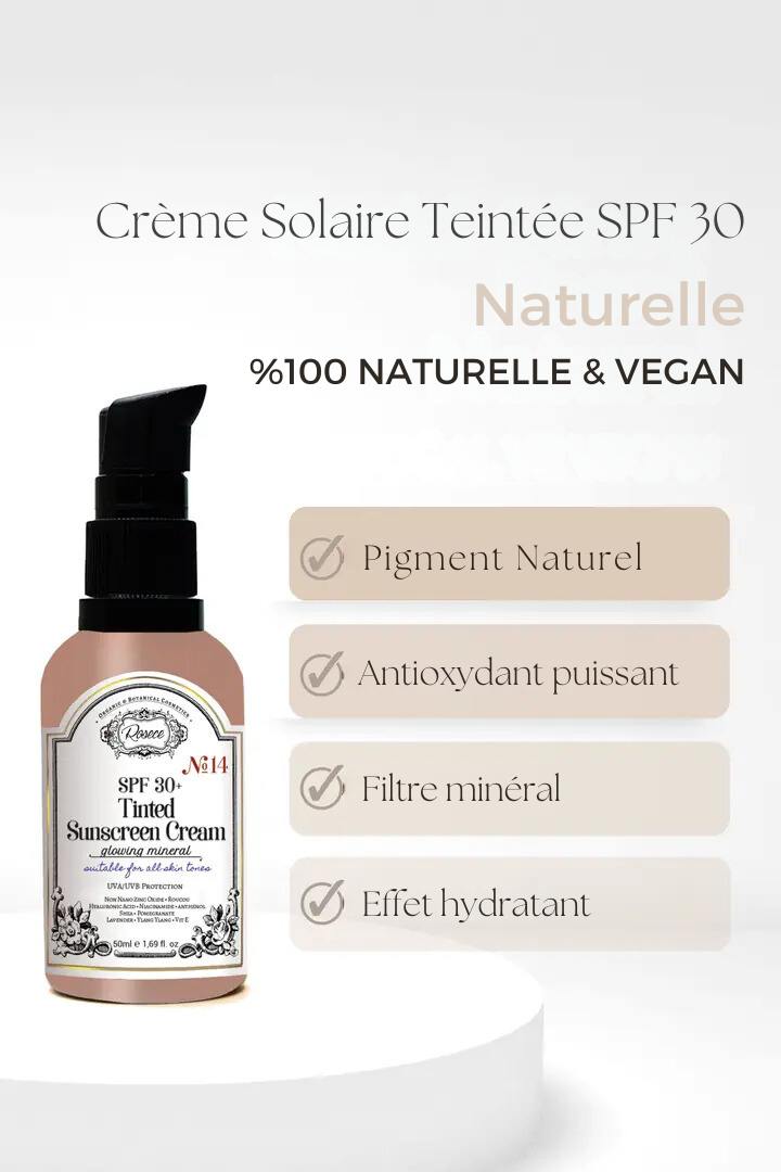 Crème Solaire Teintée SPF 30 50ml
